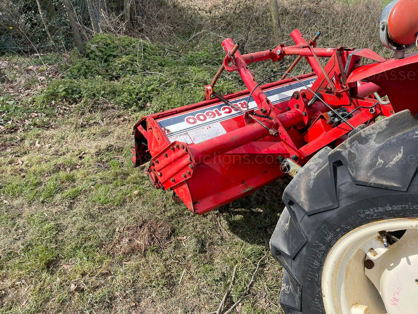 YANMAR YM2820D 28HP 4WD COMPACT TRACTOR WITH YANMAR RSC1600 ROTAVATOR