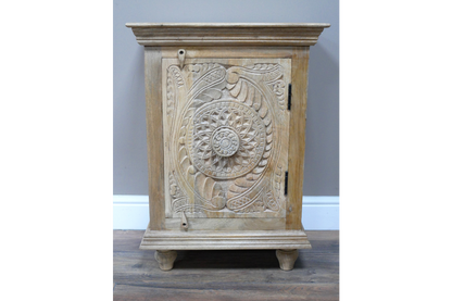 Carved Storage Cabinet