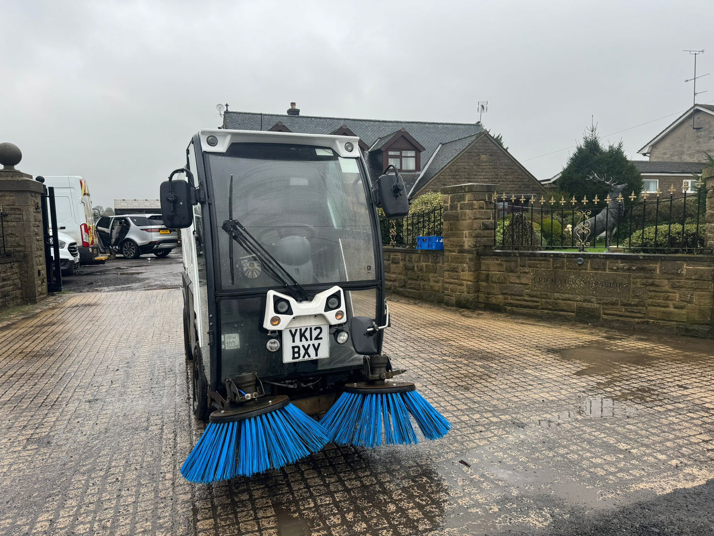 2012 JOHNSTON CN101 COMPACT ROAD SWEEPER