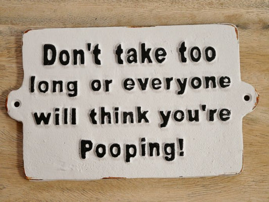 Sign (pooping)
