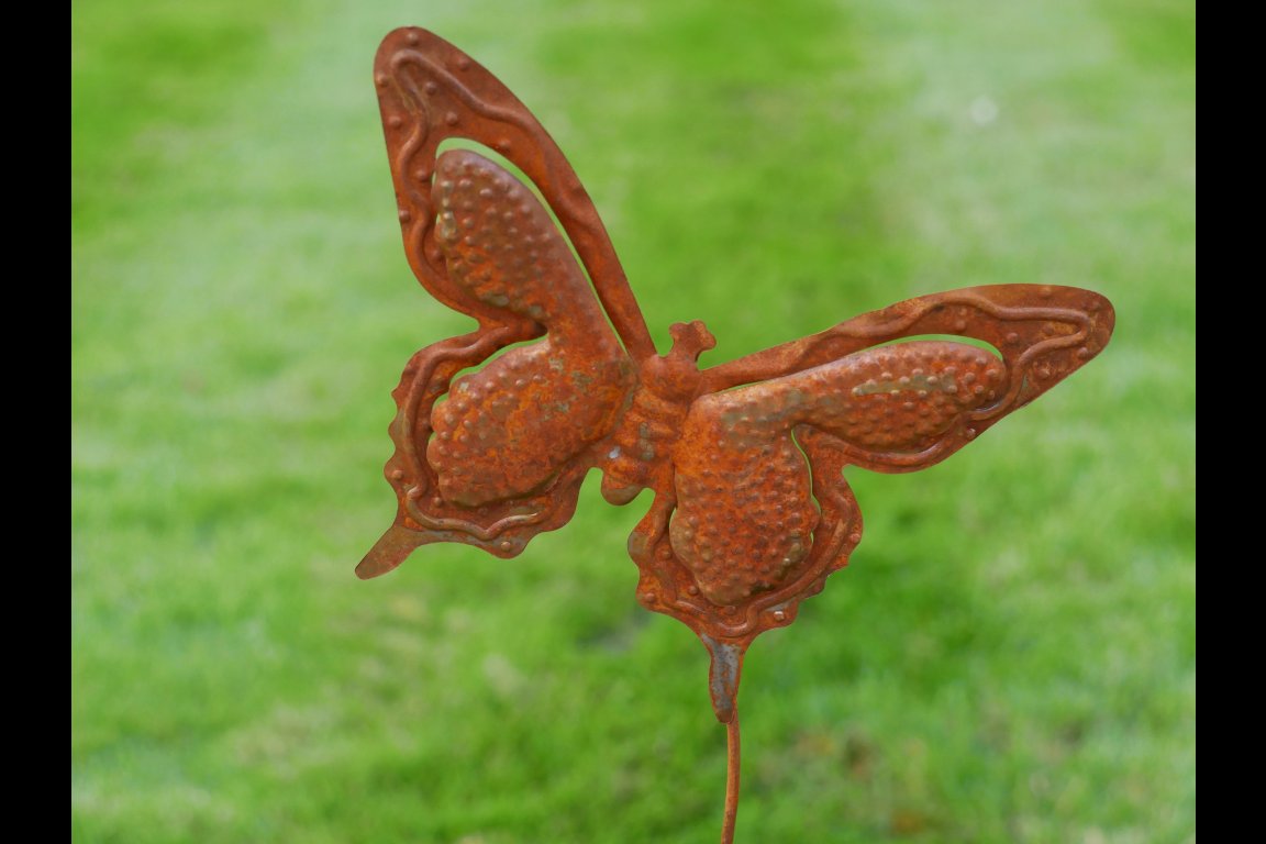 Rusty Butterfly Stake
