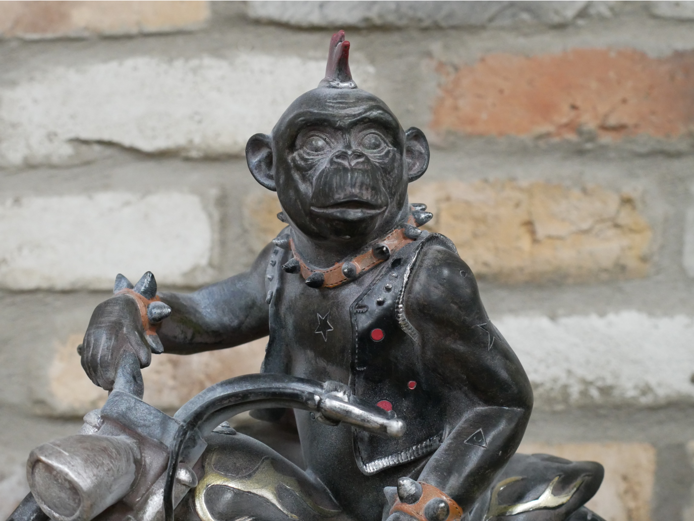 Monkey On Motorbike