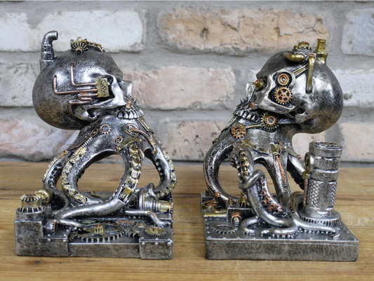 Steampunk Bookends
