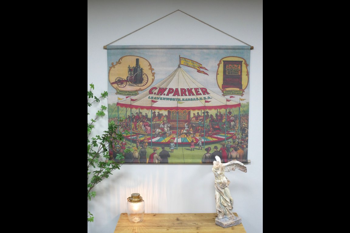 Canvas Wall Art - Steam Riding