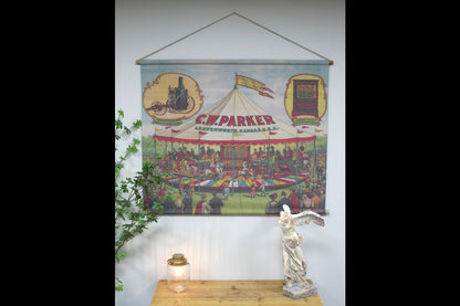 Canvas Wall Art - Steam Riding