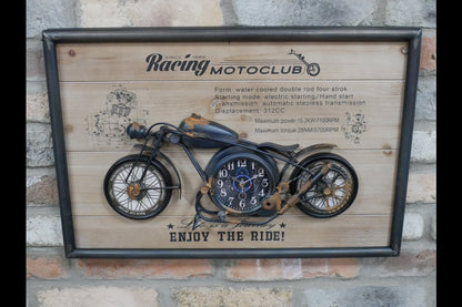 Motorbike Clock