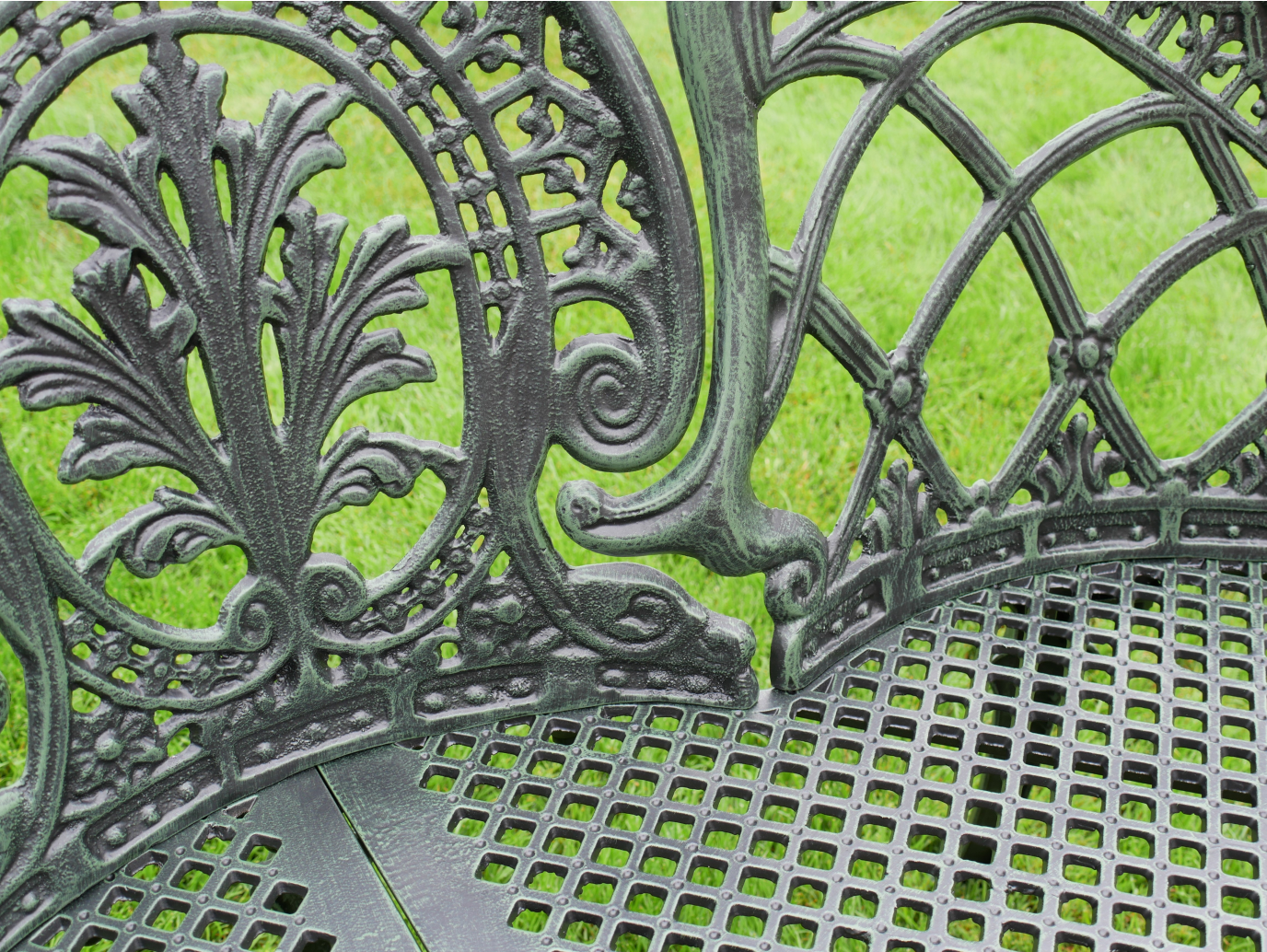 Aluminium Bench - Green Finish