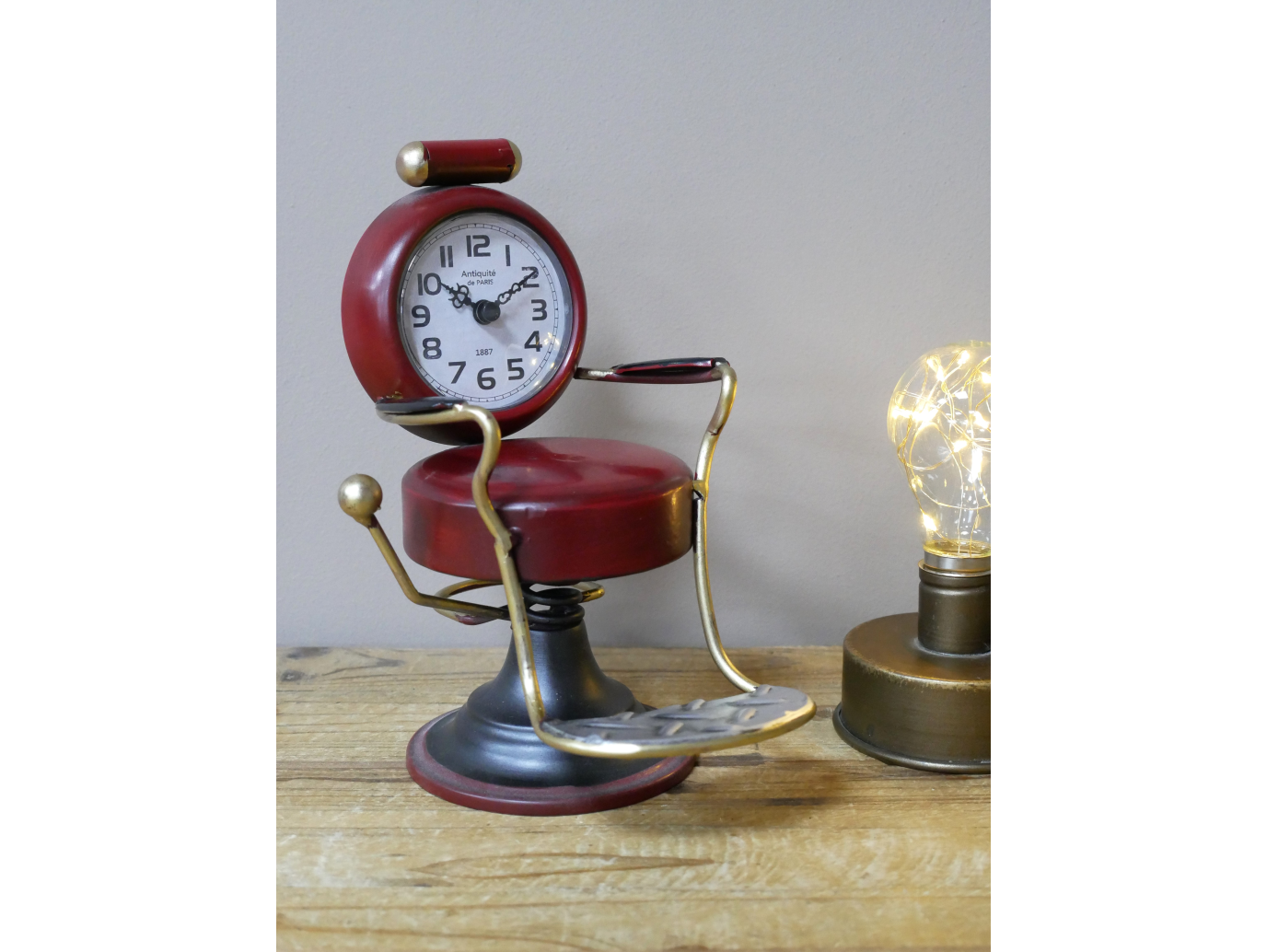 Barbers Chair Clock