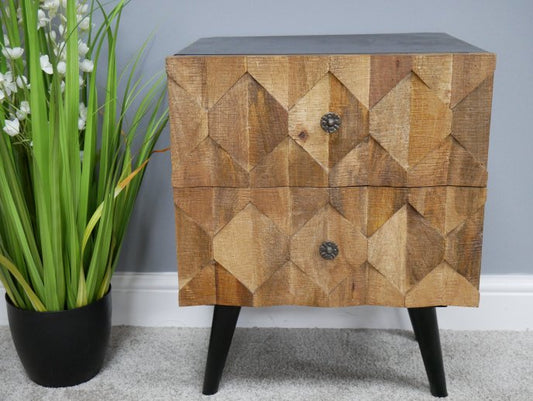 Industrial Bedside Cabinet *