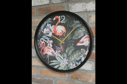 Flamingo Clock