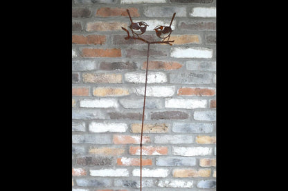 Rusty 2 Bird Stake