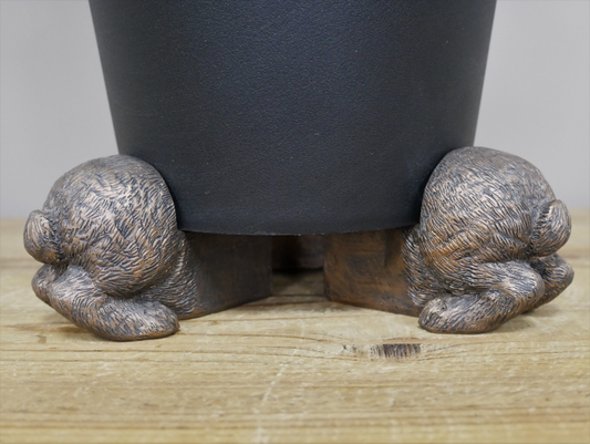 Set Of 3 Rabbit Pot Stands