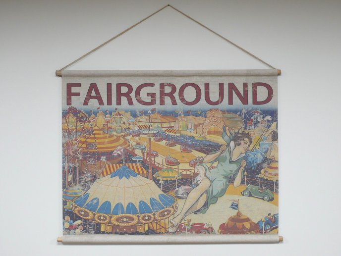 Canvas Wall Art - Fairground