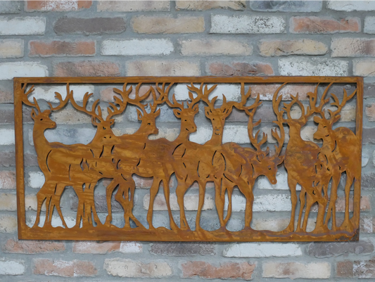 Stags Wall Decoration