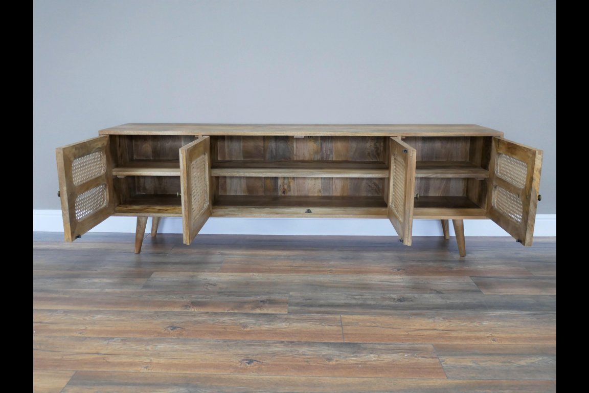 Rattan TV Cabinet