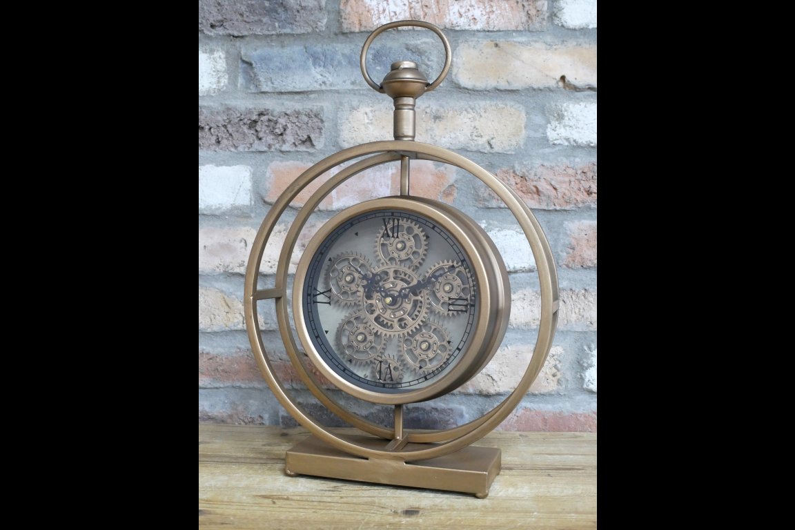 Clock With Cogs