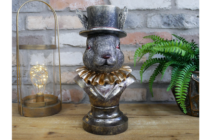 Rabbit With Top Hat Bust