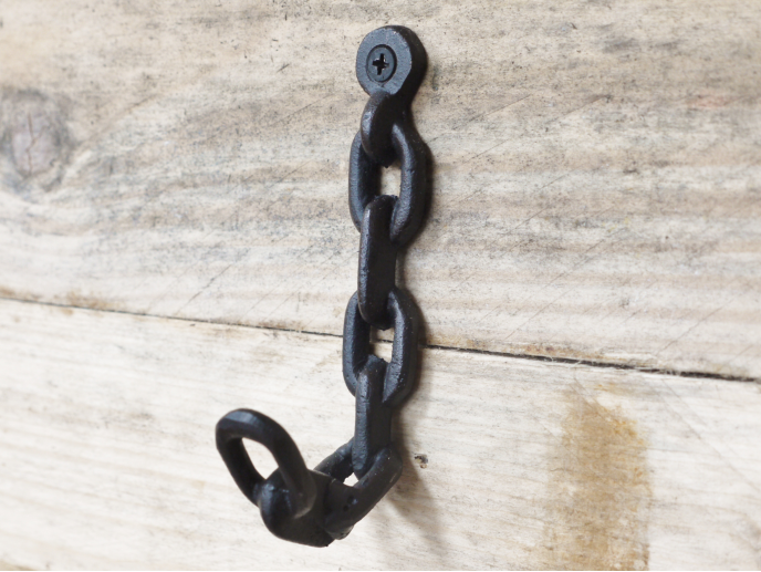 Chain Coat Hook - Small