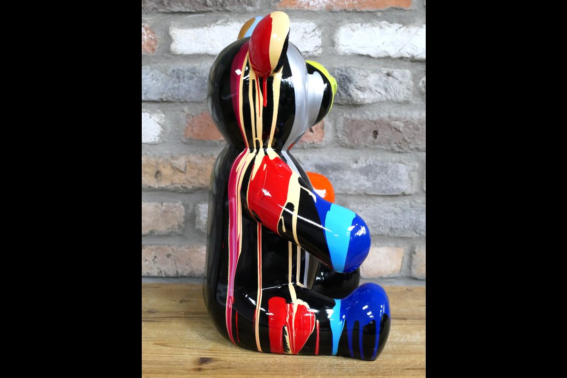 Multi Colour Teddy Bear