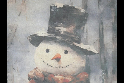 Canvas Wall Art - Snowman