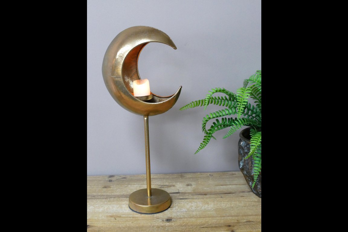 Moon Candle Holder