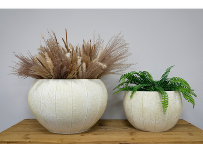 Set Of 2 Metal Planters