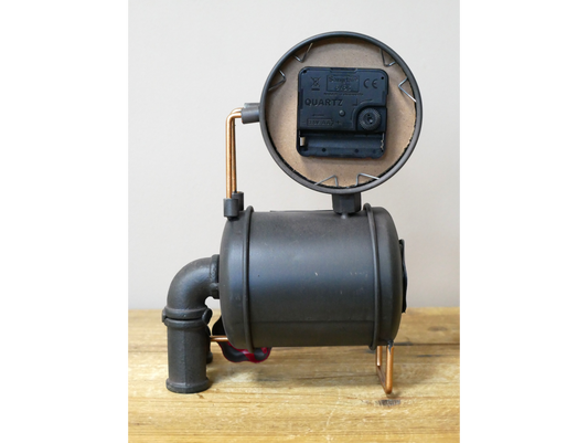 Pipe Clock & Money Bank