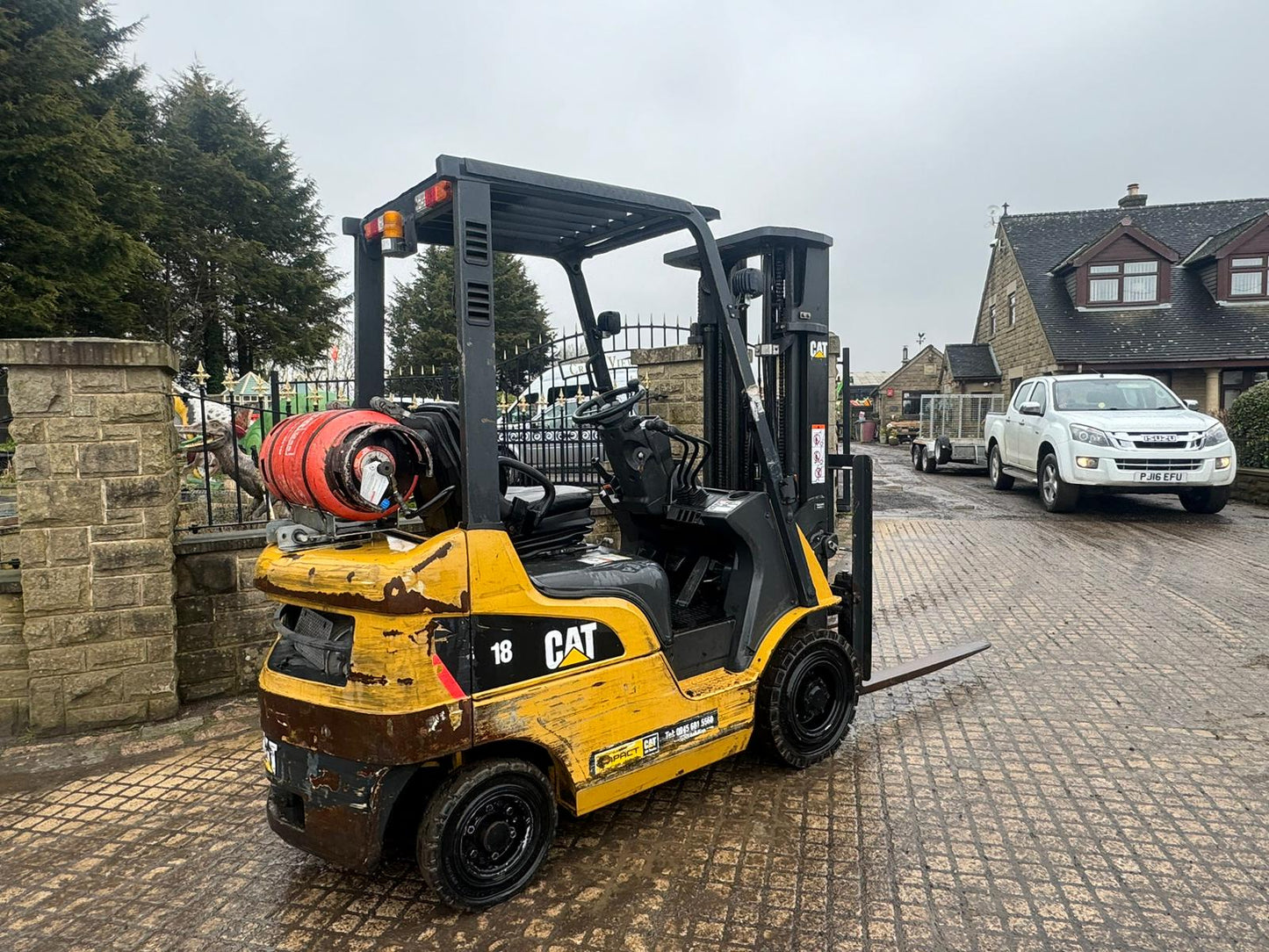 2017 CAT GP18NT 1.8 TON FORKLIFT