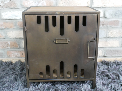 Industrial Bedside Cabinet