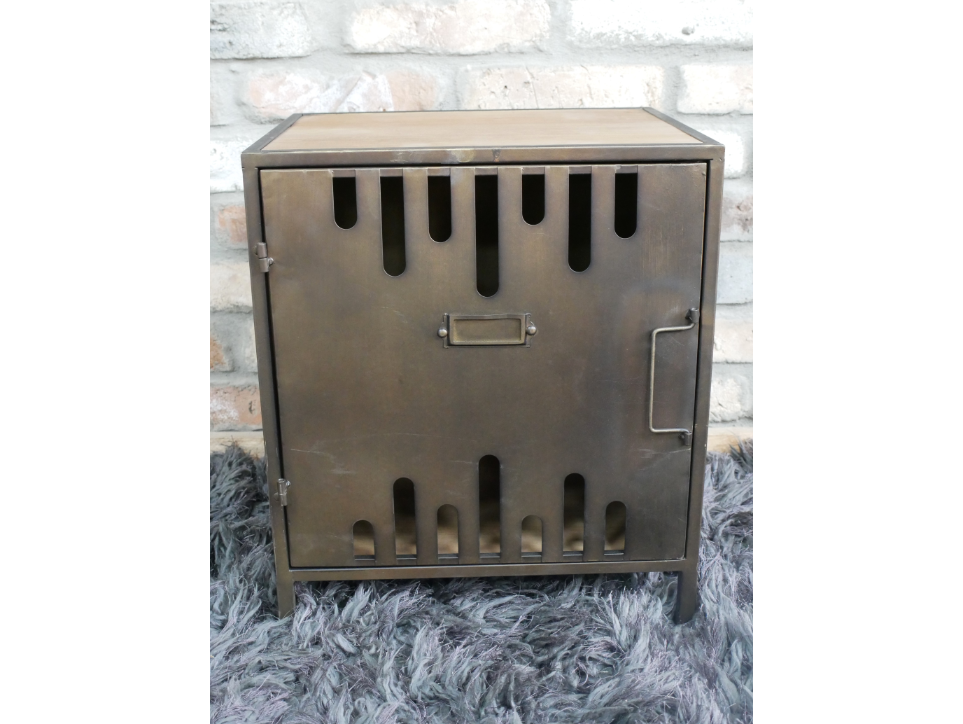 Industrial Bedside Cabinet