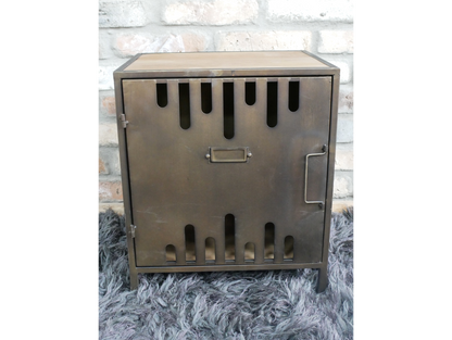 Industrial Bedside Cabinet