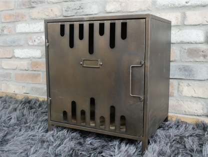 Industrial Bedside Cabinet