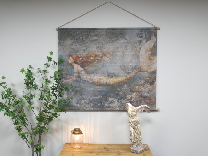 Canvas Wall Art - Mermaid