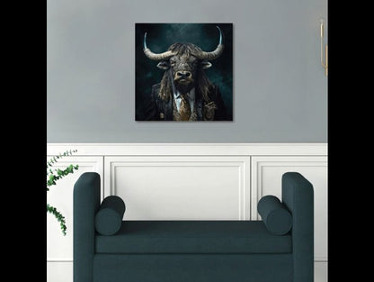 Bull Wall Art - Mini