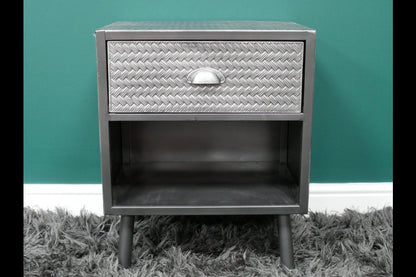 Industrial Bedside Cabinet