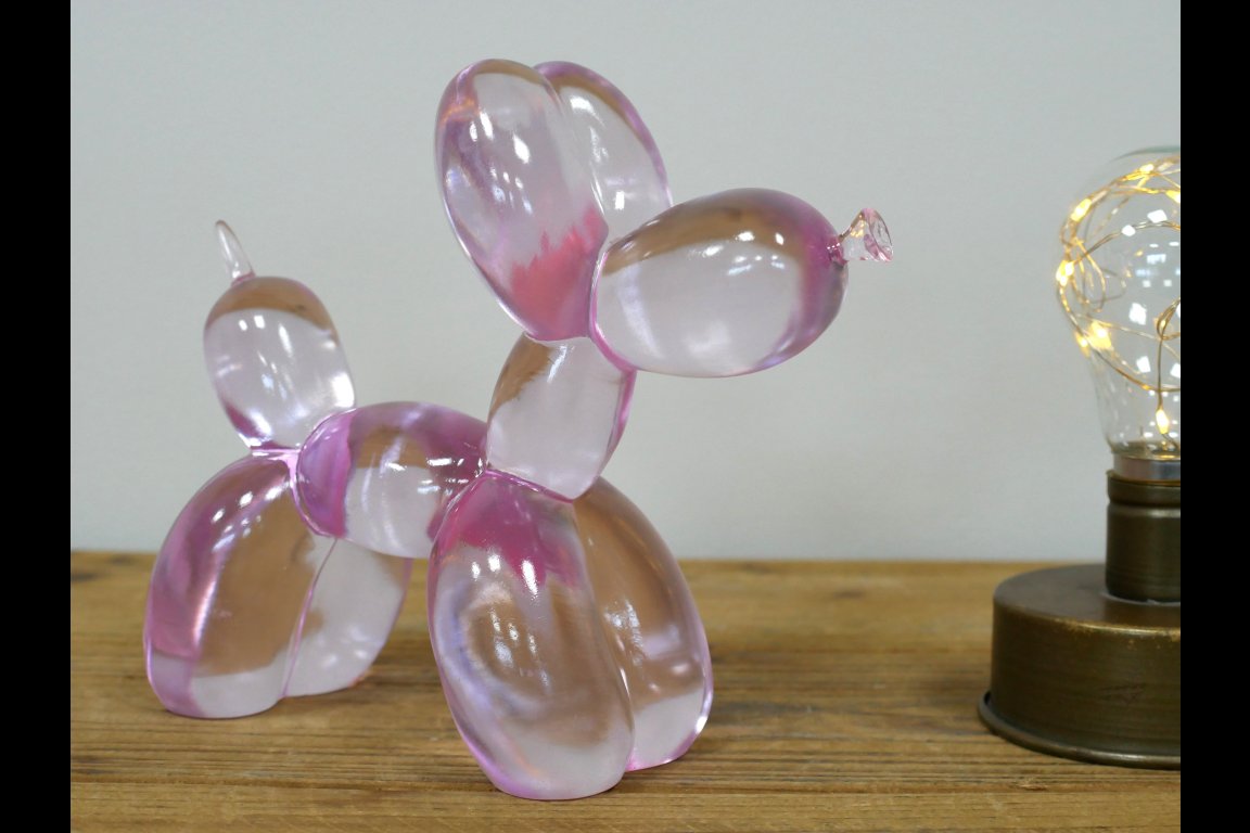 Clear Pink Dog
