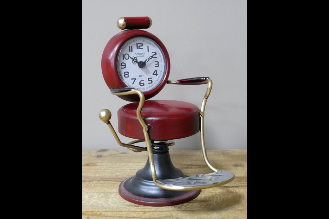 Barbers Chair Clock