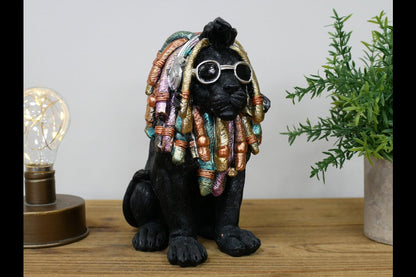 Dreadlocks Lion - Black