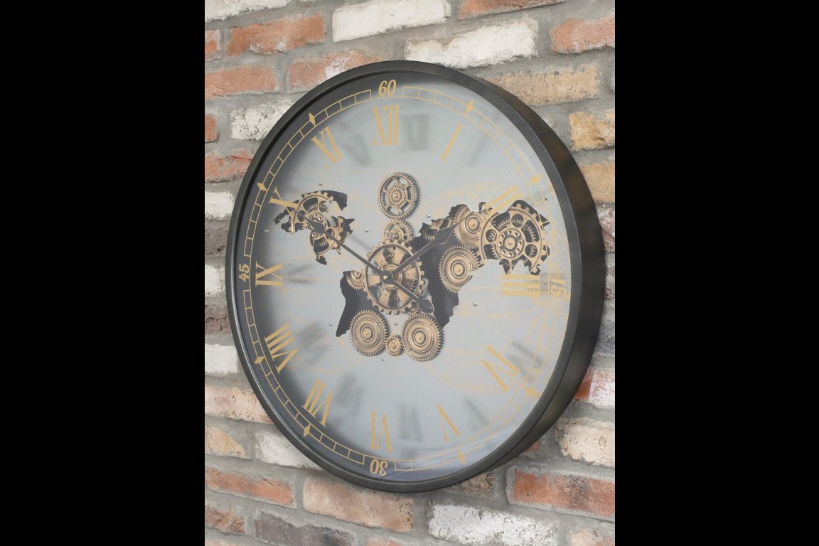 Clock With Cogs