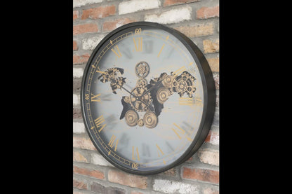 Clock With Cogs