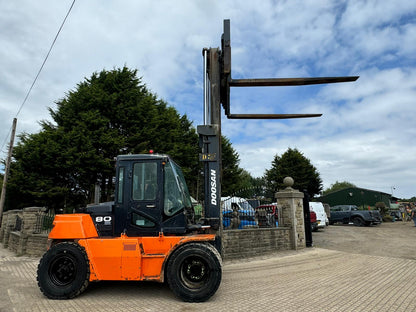 2015 DOOSAN D80S-7 8 TON FORKLIFT FORKTRUCK