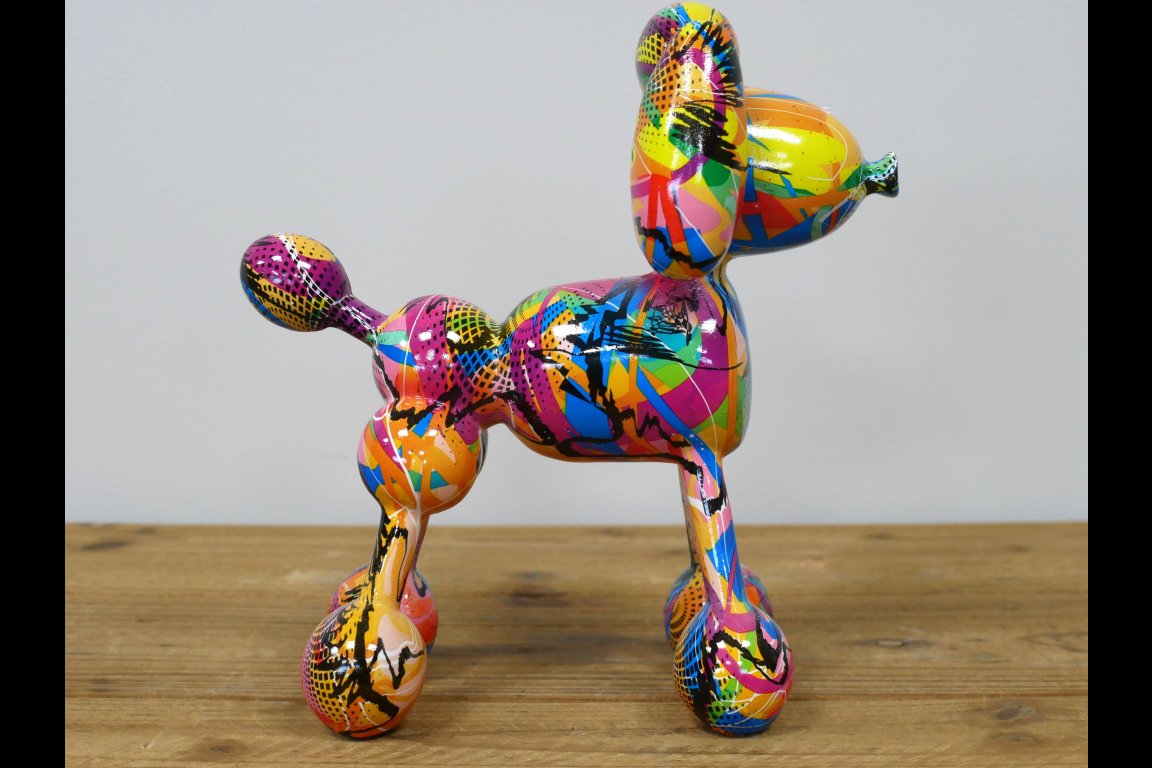 Multi Colour Poodle - Large