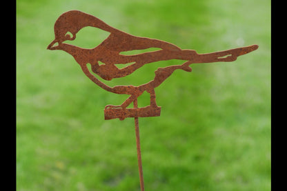 Rusty Bird Stake