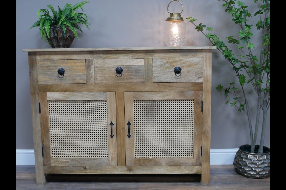 Rattan Storage Cabinet