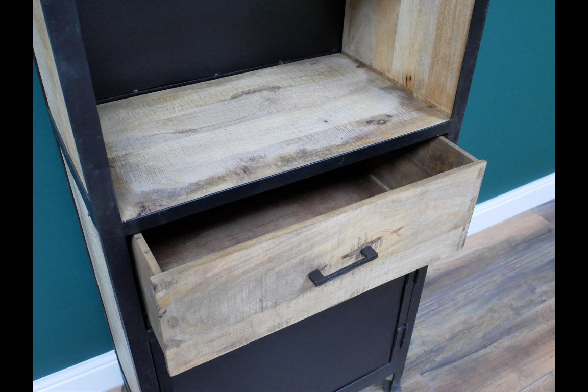 Large Industrial Bookcase / Shelves