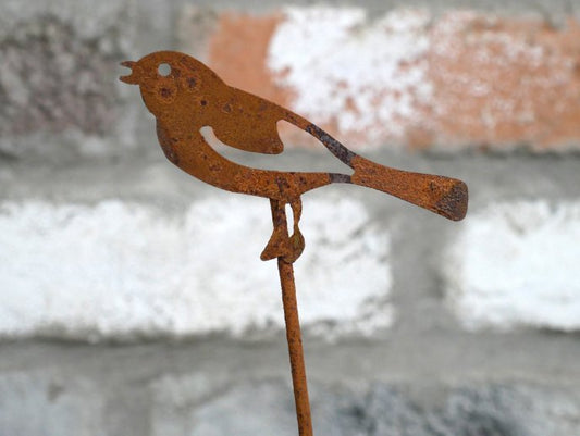 Rusty Bird Stake