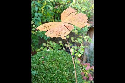 Rusty Butterfly Stake