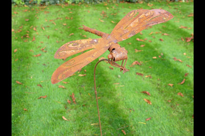 Rusty Dragonfly Stake