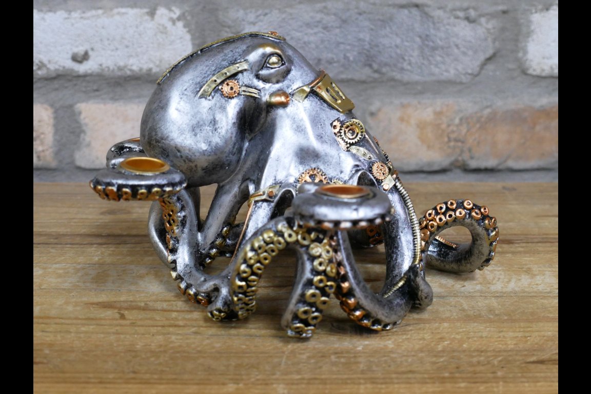 Octopus Candle Holder