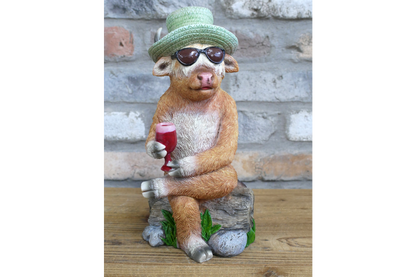 Holiday Highland Cow